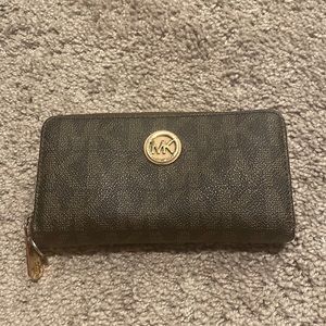 Brown Michael Kors wallet